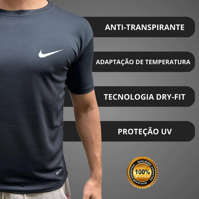 Kit 4 Camisetas NK Dri-Fit - Pague 3 e Leve 4